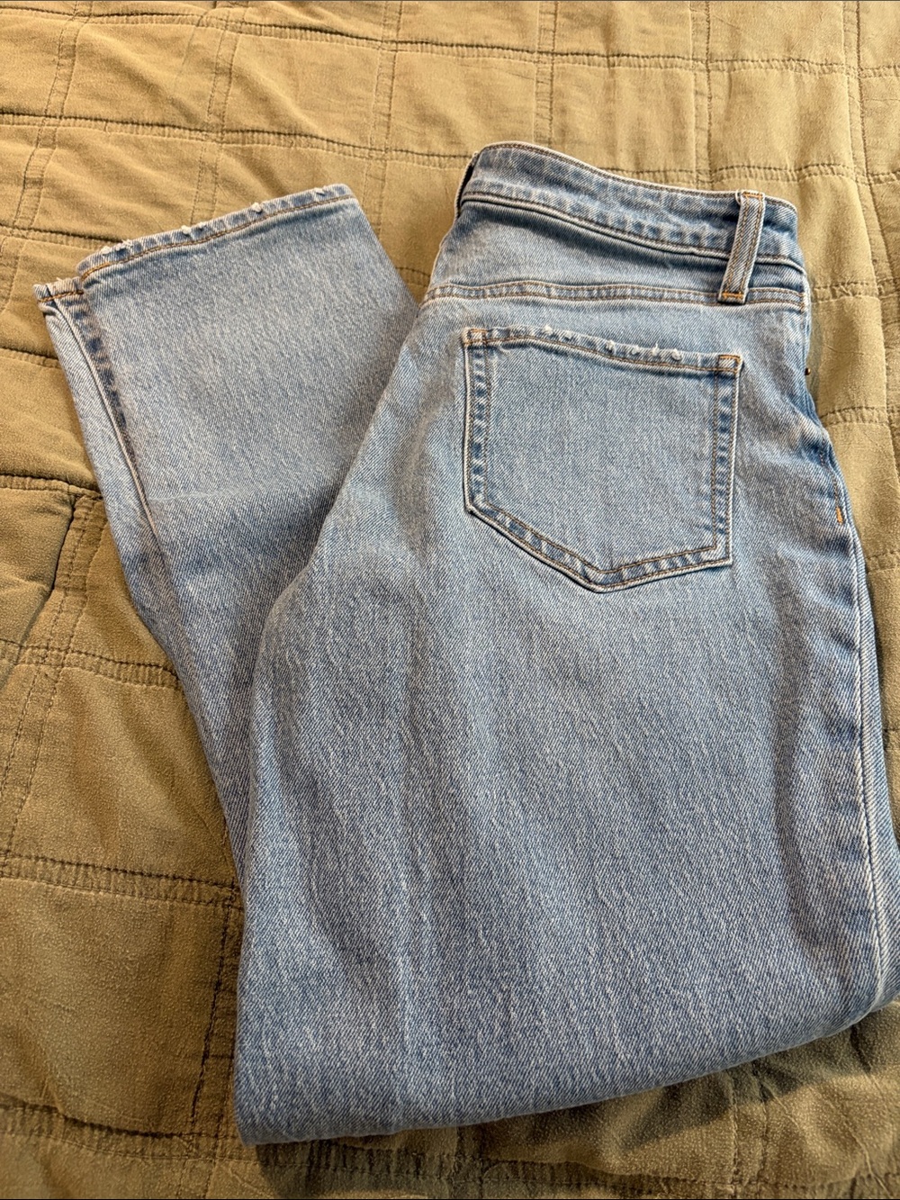Old Navy Light Blue Women's Straight Jeans